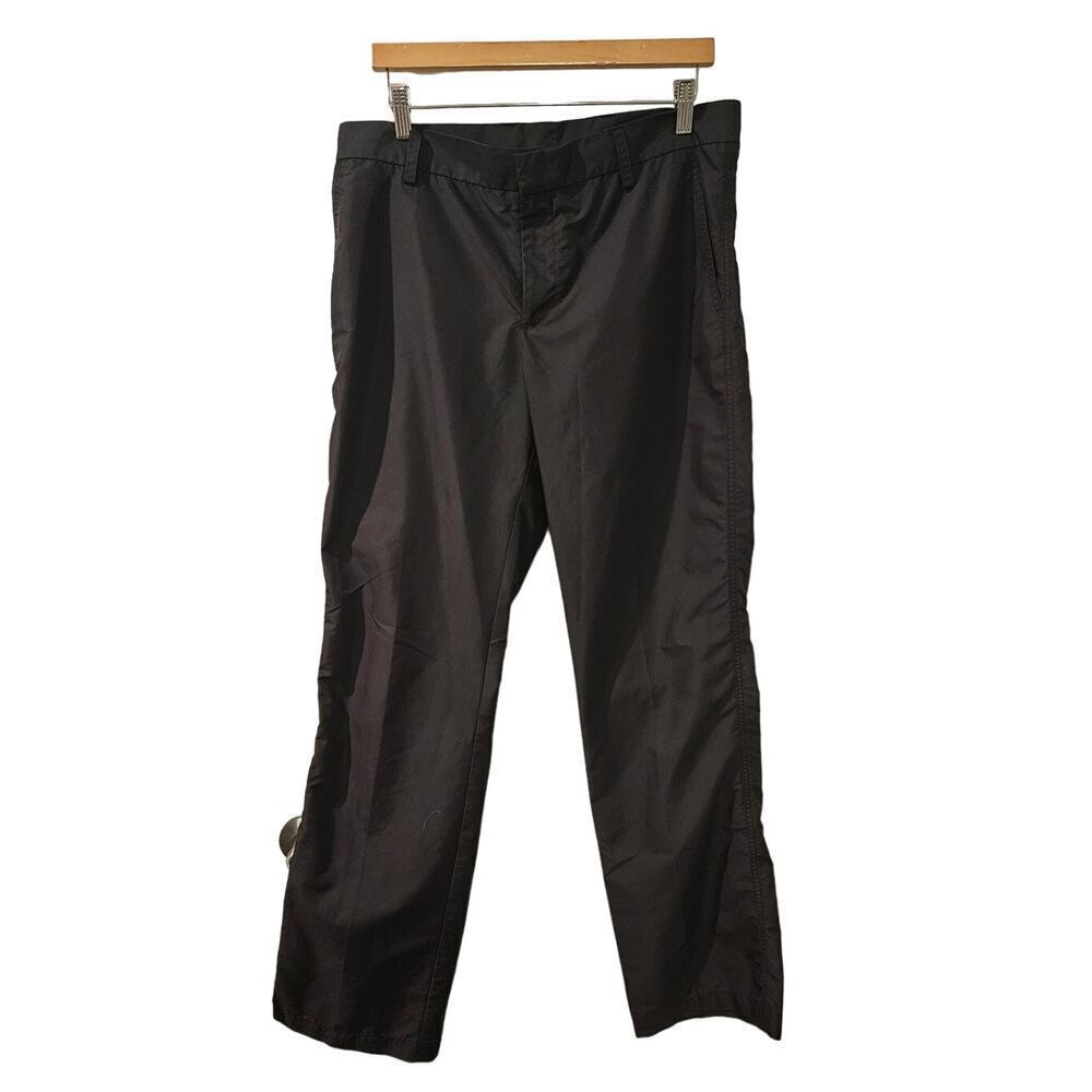 J. Lindeberg Mens Black Athletic Golf Workwear Mens‎ 33x34 Regular Fit